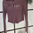 Free People Movement Plum Long Sleeve Photo 0