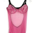 Charlotte Russe Vintage Y2K Barbie Mesh Sheer Backless Chemise Cami Tank Top 36B Photo 0