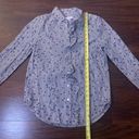 Equipment  stars & stripes long-sleeve button down shirt size S Photo 10