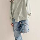 Free People  We The Free Camden Sweatshirt Seaglass XSMALL Photo 2