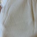 Blu Pepper  Cream Textured Flutter Sleeve Embroidered W/Button & Keyhole Lg-EUC Photo 4