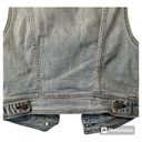 American Eagle  Womens Cropped Denim Vest, Small Photo 2