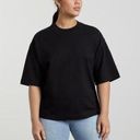 Everlane NWT  Black The Premium Weight Relaxed Tee Women's Size XXS Photo 0