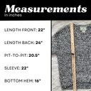 Ruby Moon Anthropologie  Black, White, & Gray Cozy Pullover Sweater Photo 9