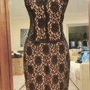 Laundry by Shelli Segal Black Lace Dress Size 4 Photo 0