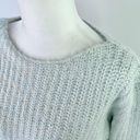 Lumière New  Bell Sleeve Sweater Light Blue Photo 3