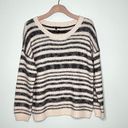 Massimo Dutti  Cotton Striped Sweater in Ivory & Black Size M Photo 0