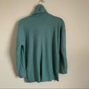 Loft  Waffle Knit Cowl Turtle Neck Sweater Raglan size small Photo 5