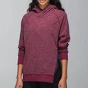 Lululemon Roam & Om Side Zip Maroon Hoodie Photo 0