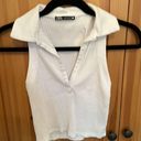 ZARA Collared Top Photo 0