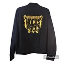 Disney  Exclusive Hocus Pocus Bomber Jacket XL Black Flame Candle  Rare Photo 3