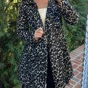 Merona  water repellent cheetah trench coat Photo 0