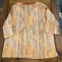 Westbound  Embroidered Cotton Print Tunic Coverup S Photo 5