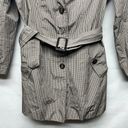 Banana Republic  Women's Button Down Plaid Jacket Size Large Long Line Photo 5