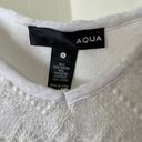 AQUA White Crochet Top Photo 5