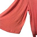 Wonderly  Flare Sleeve V- Neck Top, Coral,size xxl Photo 1