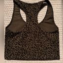 Evolution and creation EVCR | Kendall - Deep Agave Snow Leopard Compression Crop Tank Photo 3