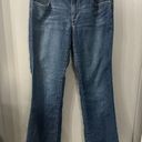 Seven7  Flar Jeans Medium Wash Denim Flare Jeans Size 8 Photo 0