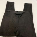 Andrew Marc  faux suede black pull on pant size small Photo 0