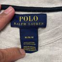 Polo Vintage  Ralph Lauren Gray Thermal Long Sleeve Shirt Size Med GUC #6083 Photo 4