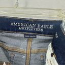 American Eagle NWT  High Rise Jeans Shorts Super Stretch Womens 8 Blue Photo 6