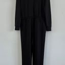 Beyond Yoga NWT  Overlapping Long Sleeve Black Jumpsuit Photo 4