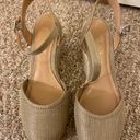 Ralph Lauren Raffia Wedges Espadrilles Sandals Sz 9 1/2 Photo 0