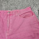 Madewell READ  Baggy Straight Jeans Garment Dyed Edition Women’s Size 32 Pink Photo 3