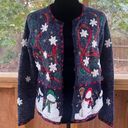 Vintage Blue Designers Originals Studio  Christmas Sweater Size M Photo 0