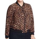 cupio  Curvy Leopard print full zip jacket Women’s plus size 1X Photo 0