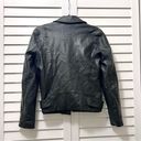 Amuse Society Black Vegan Leather Jacket - Moto Jacket Size Small Photo 4