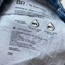 BP  Bleach Tie Dye Shorts Denim Jean Cutoffs Destroyed Distressed Blue White 28 Photo 4