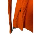 Mountain Hardwear  Orange 1/2 Zip Pullover Women's Size Small Zip Pocket Photo 4