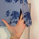 Princess Polly  blue floral skirt. Size 2 Photo 1