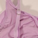 Seafolly NWT  X Revolve Shine On Fixed Tri Bikini in Lilac Photo 7