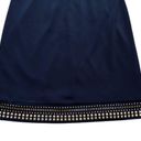 Jessica Howard  Dress Navy Blue Gold Studded Embellishment Sleeveless Size 8 Photo 8