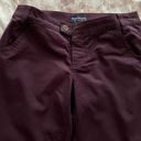 Emporio Armani New Sabrina Maroon Burgundy Cropped Slim Skinny Jeans, size 28” Photo 3