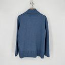 Banana Republic  Relaxed Chunky Turtleneck Sweater in Vintage Blue Women's M NEW Photo 5