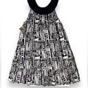 Crown & Ivy NWT  Elephant Silhouette Print Crochet Dress Photo 3