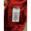 Terra & Sky  Women's Solid Red Cotton Mid Rise Pull on Casual Capri Pant Size 5X Photo 6