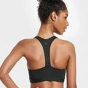 All In Motion Nwt Women's Medium Support T-Back Bra -  - Black, Sz XS Photo 1