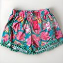 Simply Southern  Shorts Women’s Size S (M) Pink Blue Florals Flowy Comfort NWT Photo 0