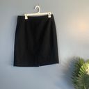 J.crew Factory The Pencil Skirt Black Wool Blend Knee Length Skirt Photo 5