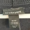 Lane Bryant  V-neck Sweater Black 18/20 Plus Size Photo 4