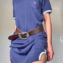 Dior 🤍VINTAGE RARE CHRISTAIN  BLUE & LIGHT BLUE POLO TSHIRT DRESS WITH POCKET & BOWS🤍 Photo 12
