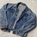 The Vintage Shop Vintage Acid Wash Denim Jacket Photo 0