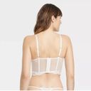 Target Auden Women Mesh/Lace Corset - White Size Large Photo 1