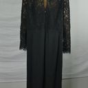 City Chic  Elegant Lave Long Sleeve Dress Black Sweetheart Neck Lined Layered 26 Photo 8