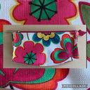 Clinique Floral Makeup Bag Toiletry Case Pencil Pouch 70’s Look Flower Power Photo 0