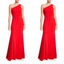 Jay Godfrey NWT Revolve  Stone One Shoulder Gown in Bold Red Photo 8